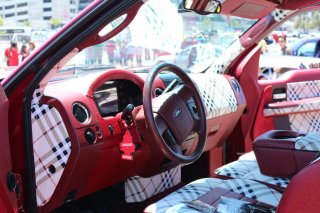 burberry car interior