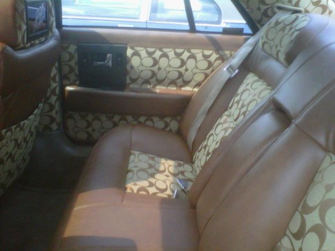 burberry car interior