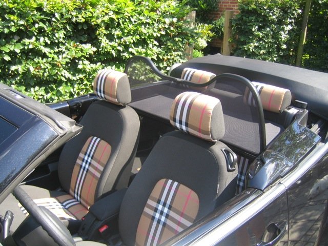 Gucci-Vinyl-14(navy blue on grey) for car interiors from www.fabric4home.biz